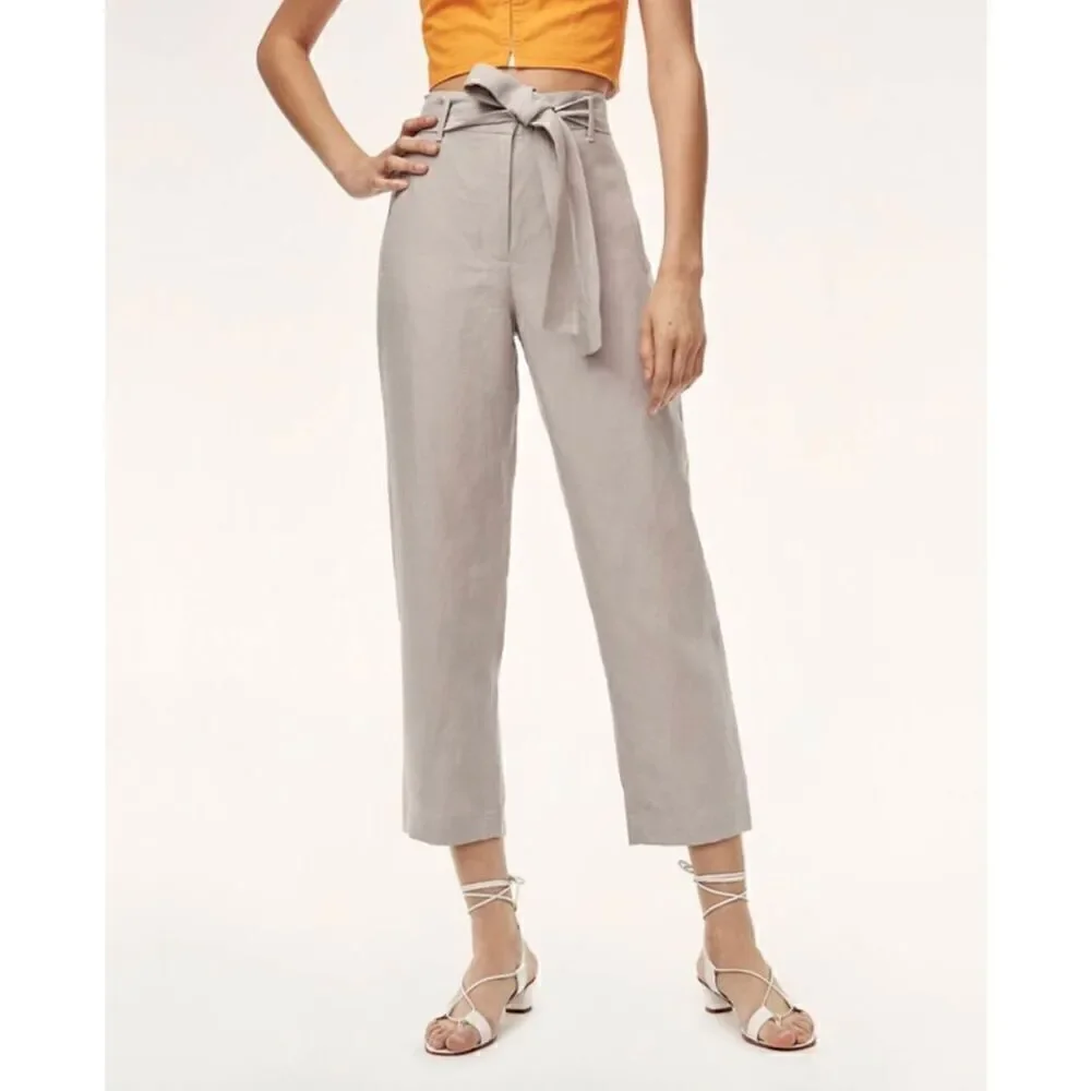 Aritzia Wilfred Jallade linen blend pants 00